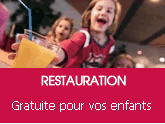 Bon Plan Vacances, La Restauration gratuite pour vos enfants