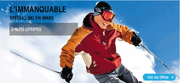 Ski de Printemps, Location &agrave; la montagne de Mars a Avril